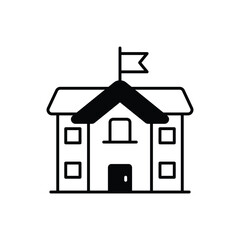 School  vector icon