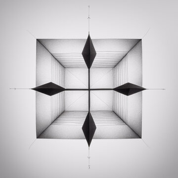 Quadrate - Quadrate in kunstvoller Darstellung