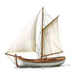 Obraz premium ship, boat, sail, sailboat, sea, pirate, old, vector, sailing, vessel, nautical, mast, galleon, travel, ocean, wind, water, illustration, model, marine, transportation, vintage, flag, toy, sketch