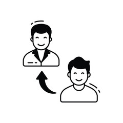 Referral  vector icon