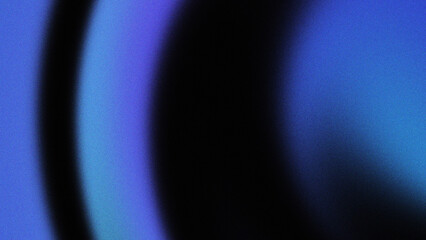 Abstract dark blue grainy gradient background, noise texture backdrop header design element