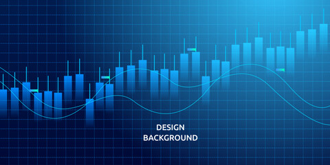 Digital currency bitcoin investment technology business concept background