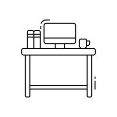 Workspace  vector icon