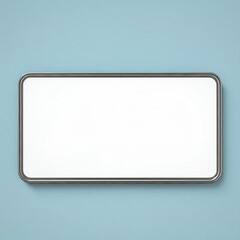 blank white board