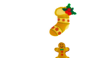 New Year backgrounds. Christmas ornaments and decorations. New Year symbols. Santa Claus. Snowman. Winter fairy tale backgrounds. Elegant holiday tree.