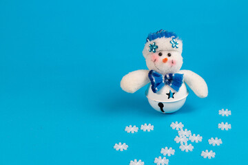 New Year backgrounds. Christmas ornaments and decorations. New Year symbols. Santa Claus. Snowman. Winter fairy tale backgrounds. Elegant holiday tree.