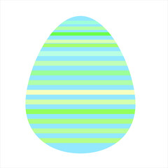 Hand drawn easter eggs with decoration. Doodle vector
