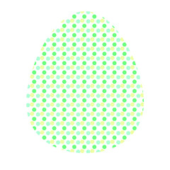 Hand drawn easter eggs with decoration. Doodle vector