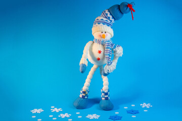 New Year backgrounds. Christmas ornaments and decorations. New Year symbols. Santa Claus. Snowman. Winter fairy tale backgrounds. Elegant holiday tree.