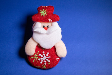 New Year's Holidays. New Year backgrounds. Christmas ornaments and decorations. New Year symbols. Santa Claus. Snowman. Winter fairy tale backgrounds.