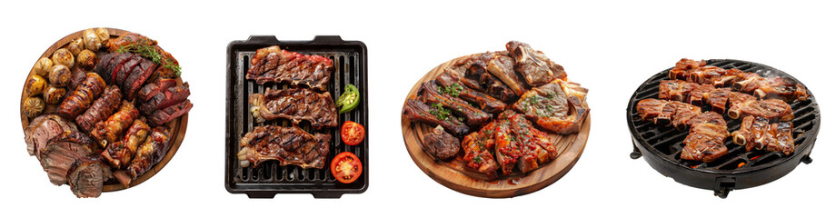 Assorted Nuts Isolated Transparent Background PNG Image