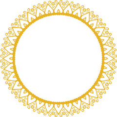 Beautiful flower art and mandala vector design