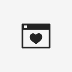 Fototapeta premium Favorite Website