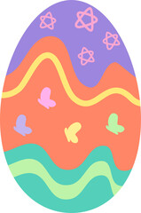 Cute painted eggs for Easter