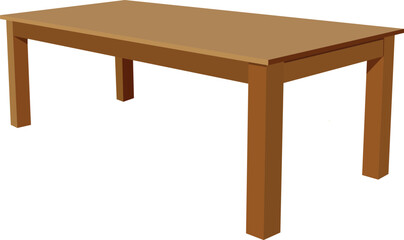 Wooden Table.eps