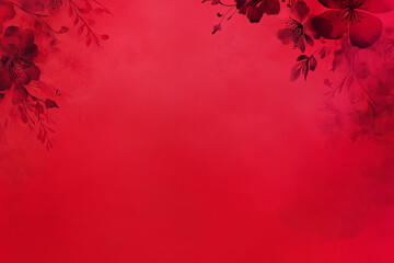 A festive invitation background image in red,Chinese new year.