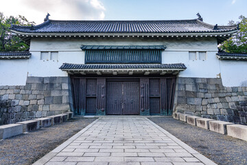 二条城　北大手門・北堀（京都府京都市）