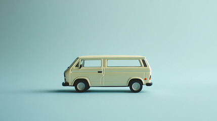 Van Toy, the beauty of souvenir cars in various environments