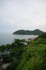 Lake at the mountain at Koh Samui island