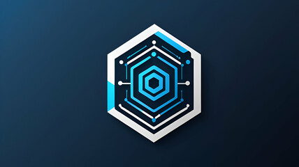 graphic design with blue background