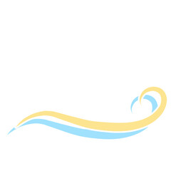 Elegant Wavy Line Curve 