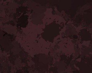 Abstract dark maroon background with a splattered paint effect, ideal for moody and dramatic designs.