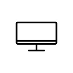 lcd tv monitor icon