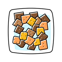 soup raw foodist color icon vector. soup raw foodist sign. isolated symbol illustration