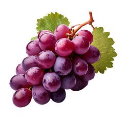 Fototapeta premium bunch of red grapes