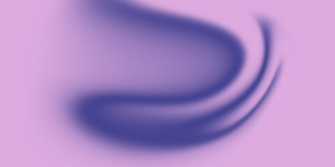 Curtain pink and purple wave and soft shadow. fabric shapes curved designs