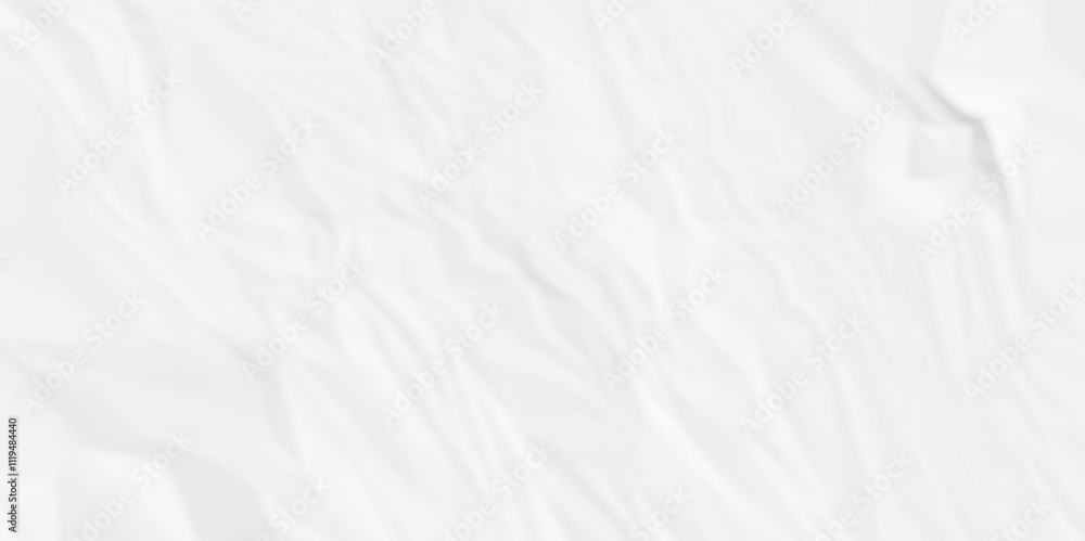 Poster paper texture background, old paper background ripple soft white pattern wave crumple. crushed and c
