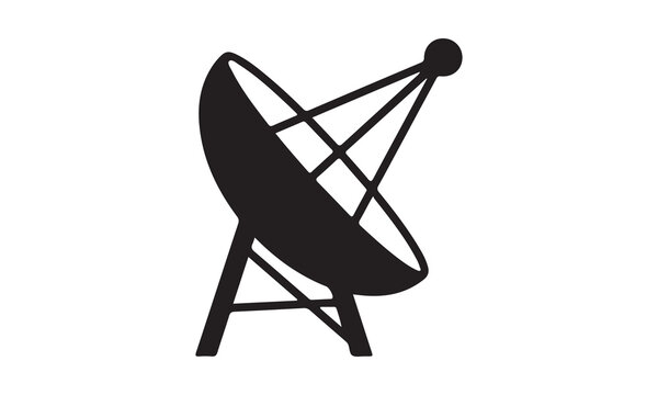 recommend clip art: dish antenna silhouette vector-Cricut Isolated on white background Vector illustration for Cutting Machine,Typography Calligraphy , Silhouette Cameo, Hand drawn lettering phrase isolated on white back