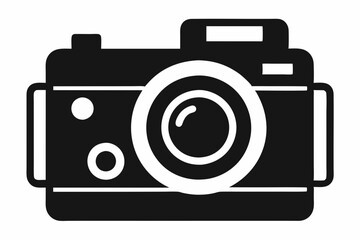 Wearable Camera Silhouette Vector Design