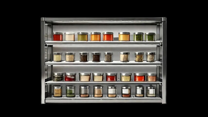 Spice racks are practical and versatile kitchen accessories designed to organize and store spices, herbs, and seasonings efficiently. They come in various styles, including wall-mounted, countertop, d