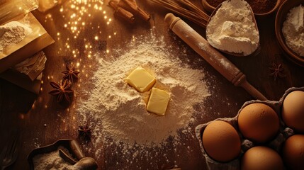 The Baking Process with Butter