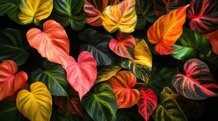The Colorful Tropical Foliage