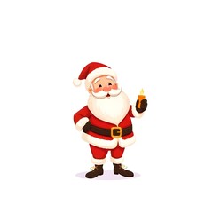 Cartoon Santa clip art drawing