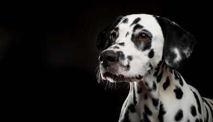 Close-Up of a Dalmatian