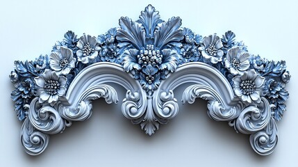 Elegant Silver Swirling Glass Sign Ideal for Luxury Wedding and Branding