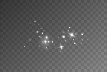 White dust light.
Christmas particles.