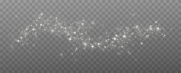 White dust light.
Christmas particles.
