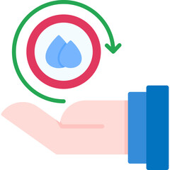 Fototapeta premium Water Governance Icon