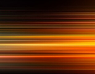 Colorful Horizontal Light Stripes in Motion