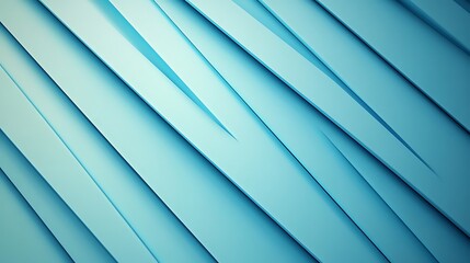 Fototapeta premium Blue diagonal lines of varying thickness on a light background for a modern look. 