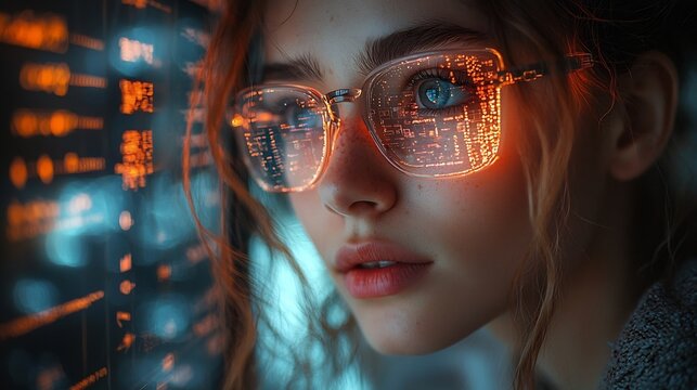 Futuristic Classroom with Tablet Based Remote Learning and Autonomous Education Concept