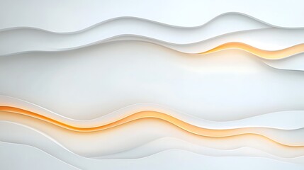 Obraz premium Fluid wave patterns abstract background digital art soft colors minimalist style modern design