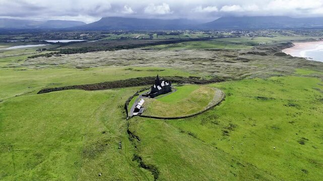 survol de Mullaghmore en Irlande