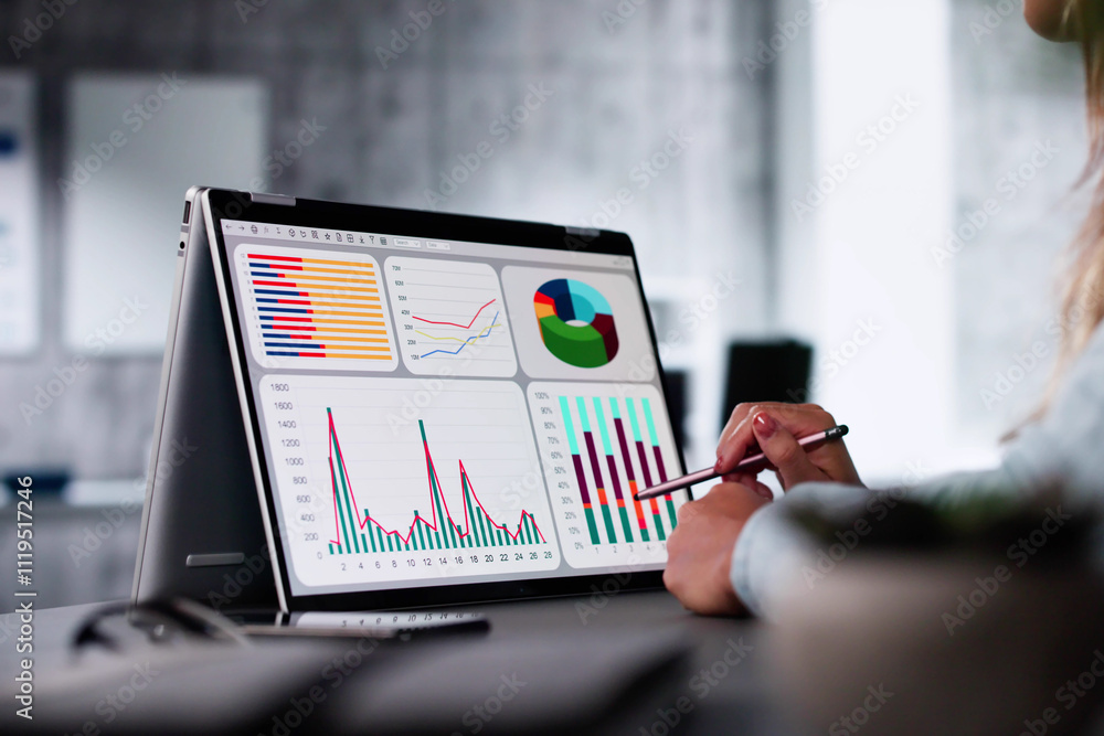 Poster Data Analyst Using Data Analytics KPI