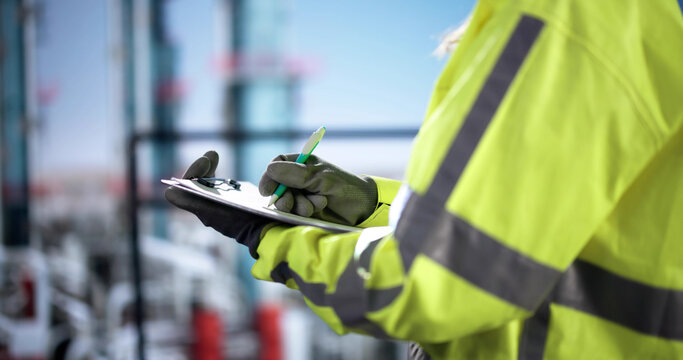 Gas And Oil Industry Refinery