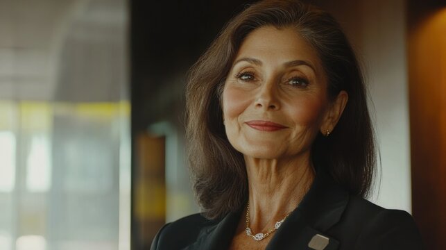 Businesswoman Portrait with Smile